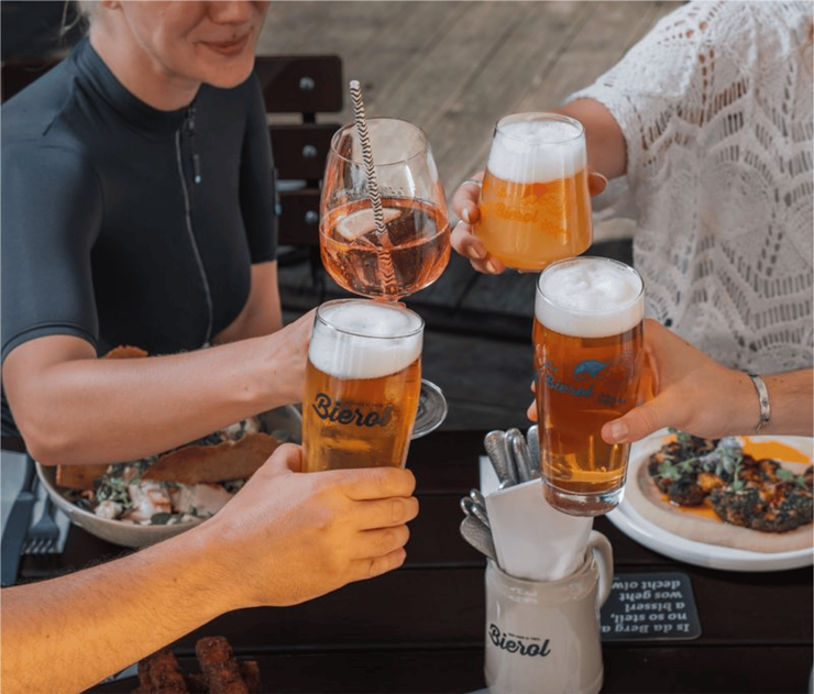 Biergarten-'Okasn' mit DJ-Sundowner TEND & LOU