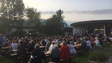 Platzkonzert der Knappenmusikkapelle