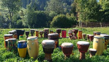 Gemeinsam im Rhytmus - Trommelworkshop